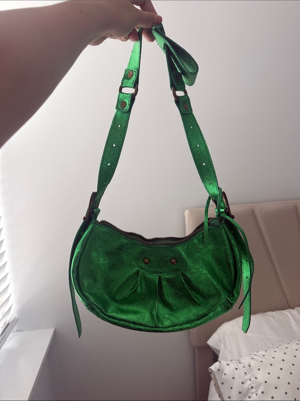 Genuine Leather Shoulder Bag